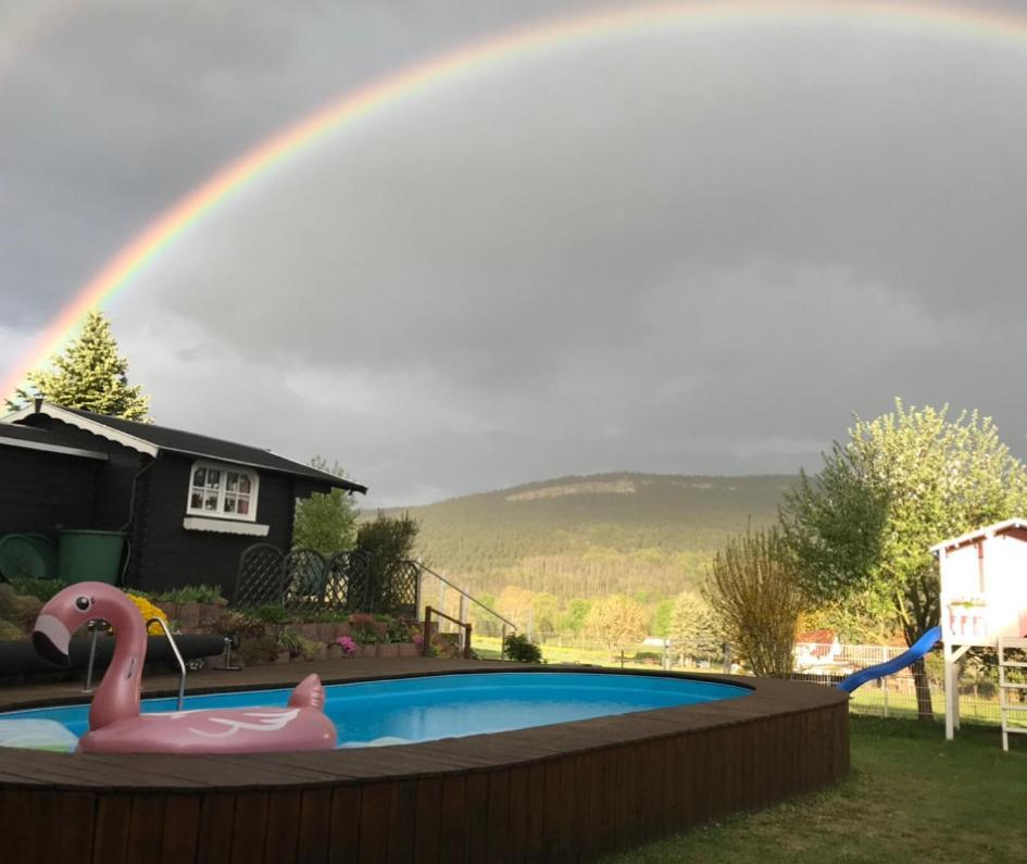 Ferienwohnung Am Tor Zum Thueringer Wald 플라우에 외부 사진